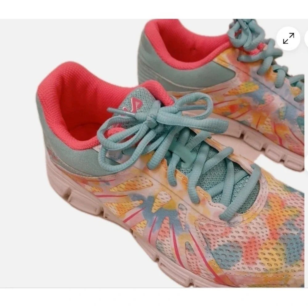 Fila Memory Advance Coolmax Sneakers Womens 9.5 Running Shoes Pastel Pink Colors